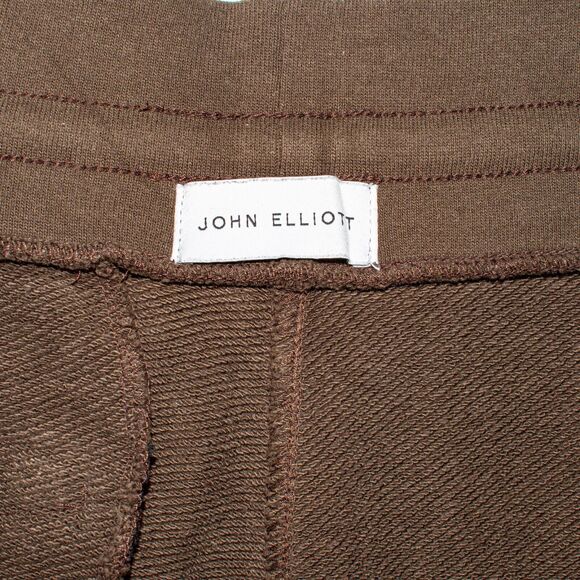JOHN ELLIOTT Escobar Sweatpants terry Cotton Brown  Made in USA size 5 - Picture 2 of 9